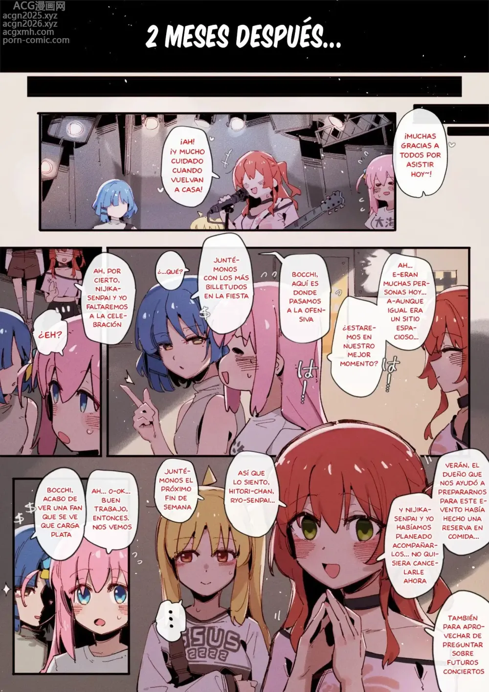 Page 10 of doujinshi El Trabajo a Tiempo Parcial de Kita y Nijika⭐...