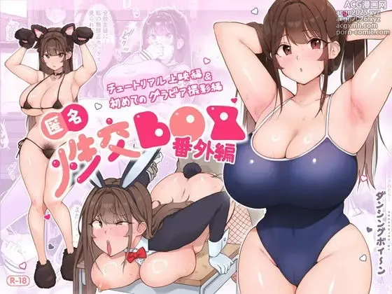 Page 1 of doujinshi Tokumeisei Kou BOX Bangai Hen Tutorial Jouei Hen & Hajimete no Gravure Satsuei Hen