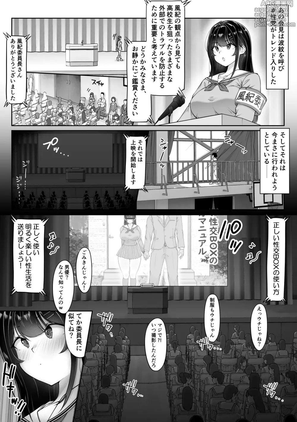 Page 9 of doujinshi Tokumeisei Kou BOX Bangai Hen Tutorial Jouei Hen & Hajimete no Gravure Satsuei Hen