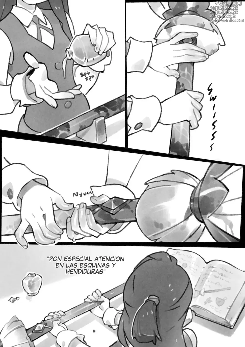 Page 11 of doujinshi Little Witch Racer
