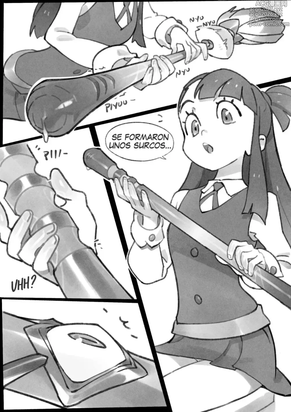Page 12 of doujinshi Little Witch Racer