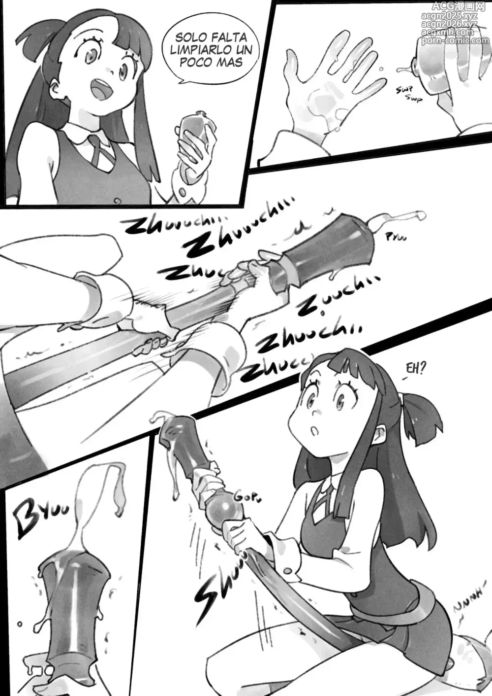 Page 14 of doujinshi Little Witch Racer