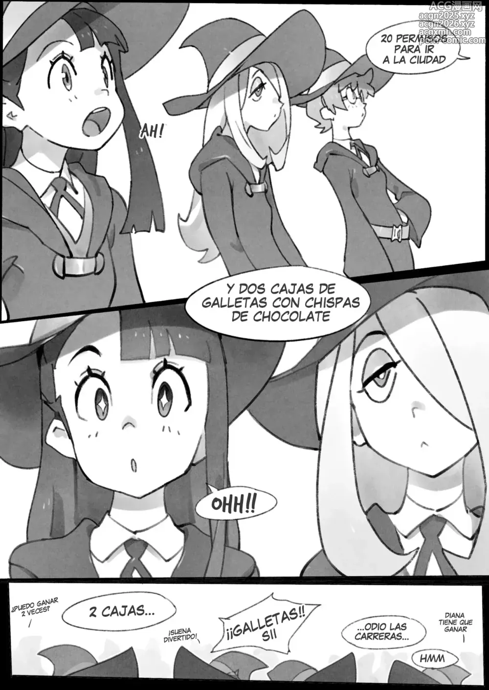 Page 4 of doujinshi Little Witch Racer