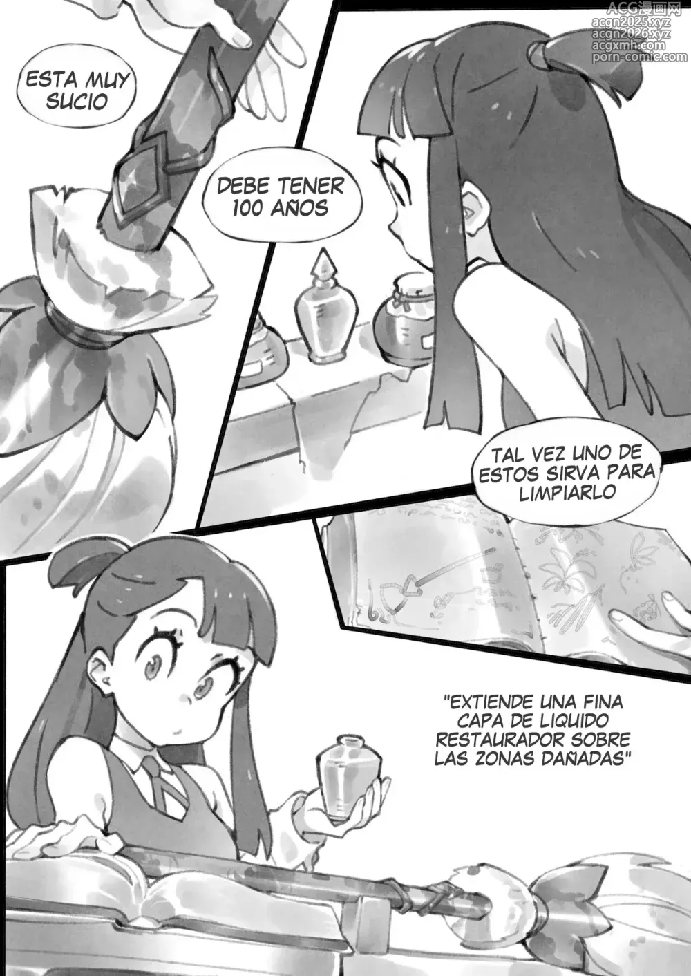 Page 10 of doujinshi Little Witch Racer