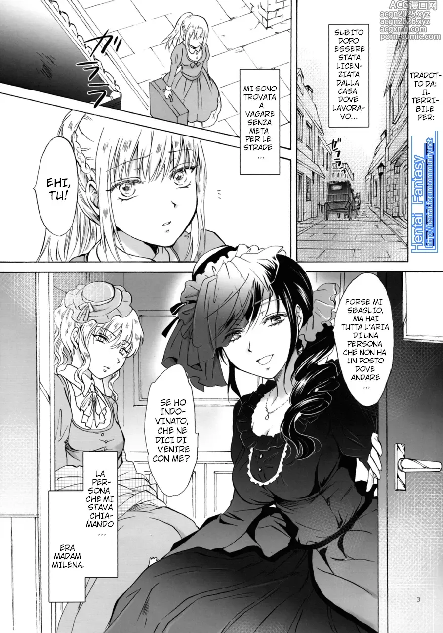 Page 2 of doujinshi Oku-sama to Maid-san