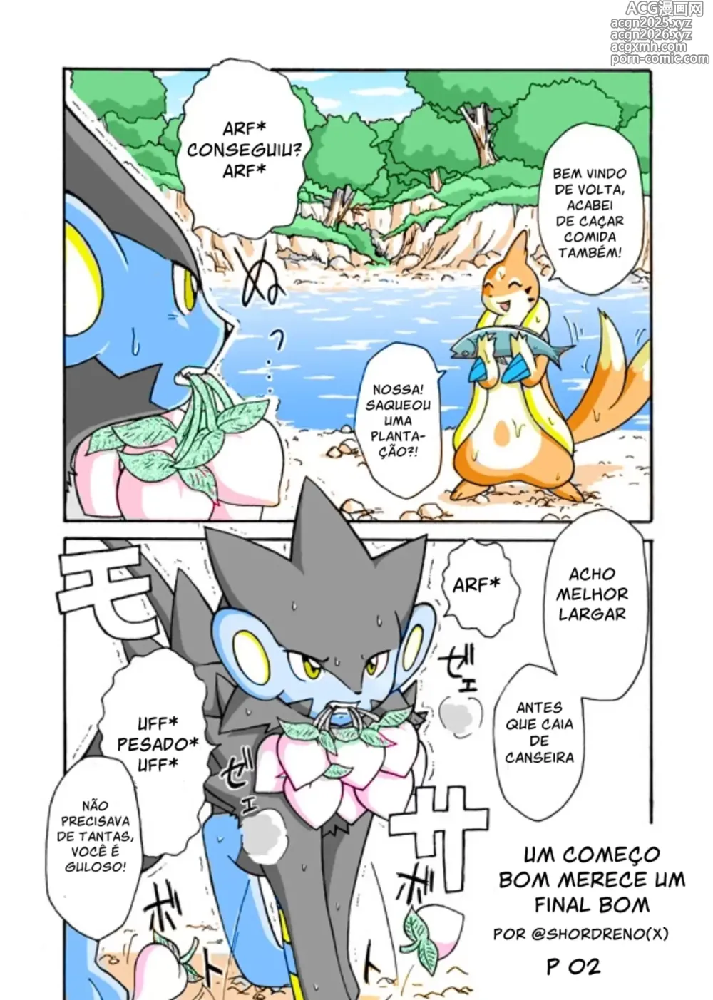 Page 2 of doujinshi Um começo bom merece um final bom