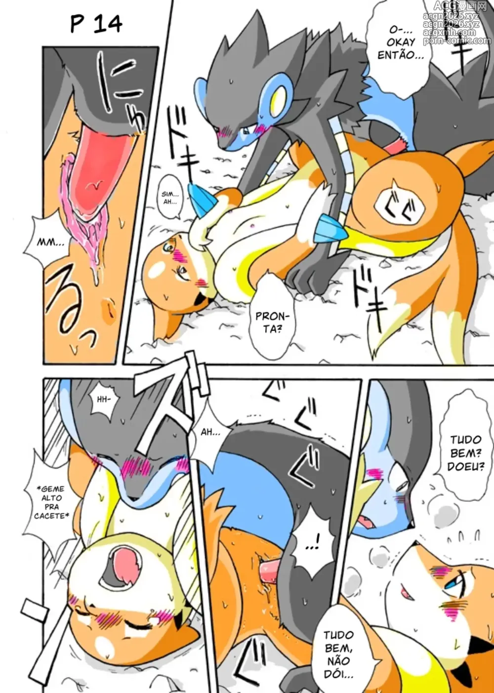 Page 14 of doujinshi Um começo bom merece um final bom