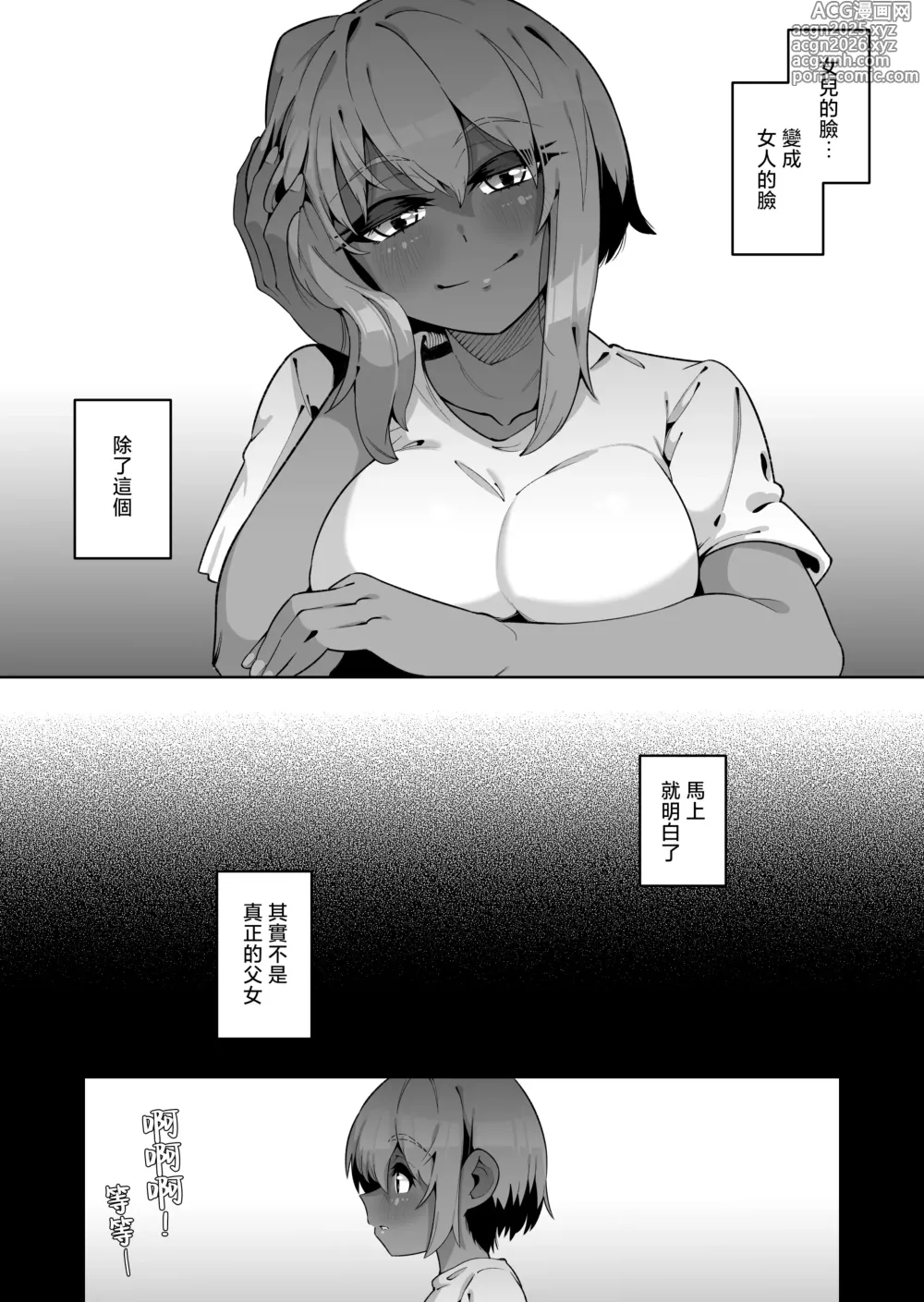 Page 10 of doujinshi Ore to Musume wa Chi ga Tsunagatteinai