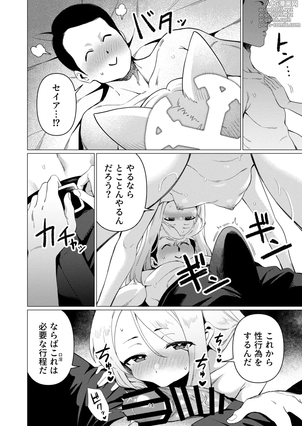 Page 13 of doujinshi Saint Seia