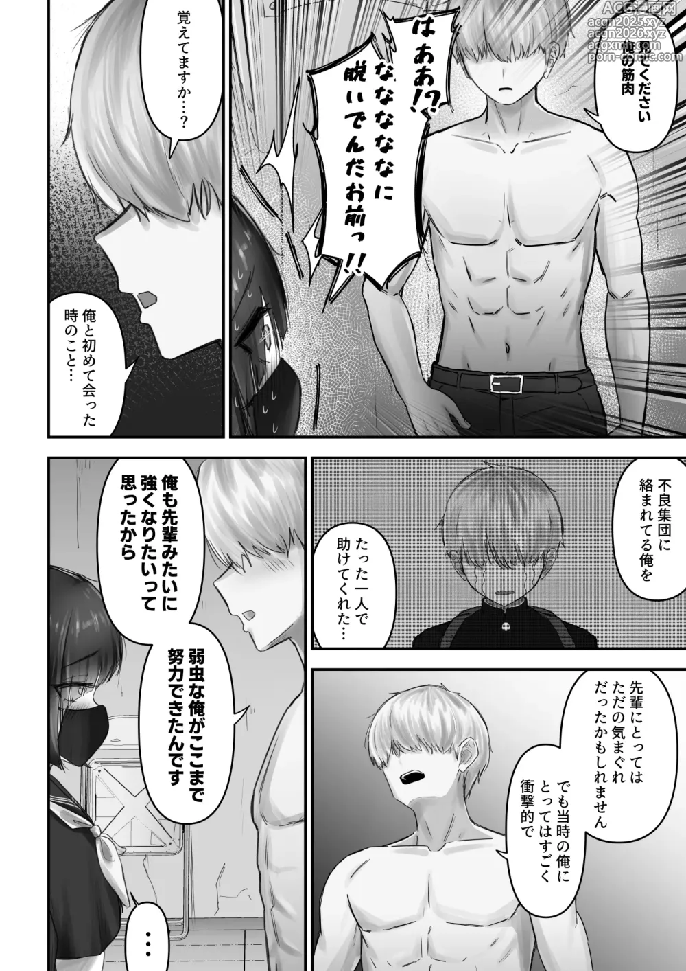 Page 11 of doujinshi Pashiri-kun no Koto ga Suki na Furyou-chan no Hanashi