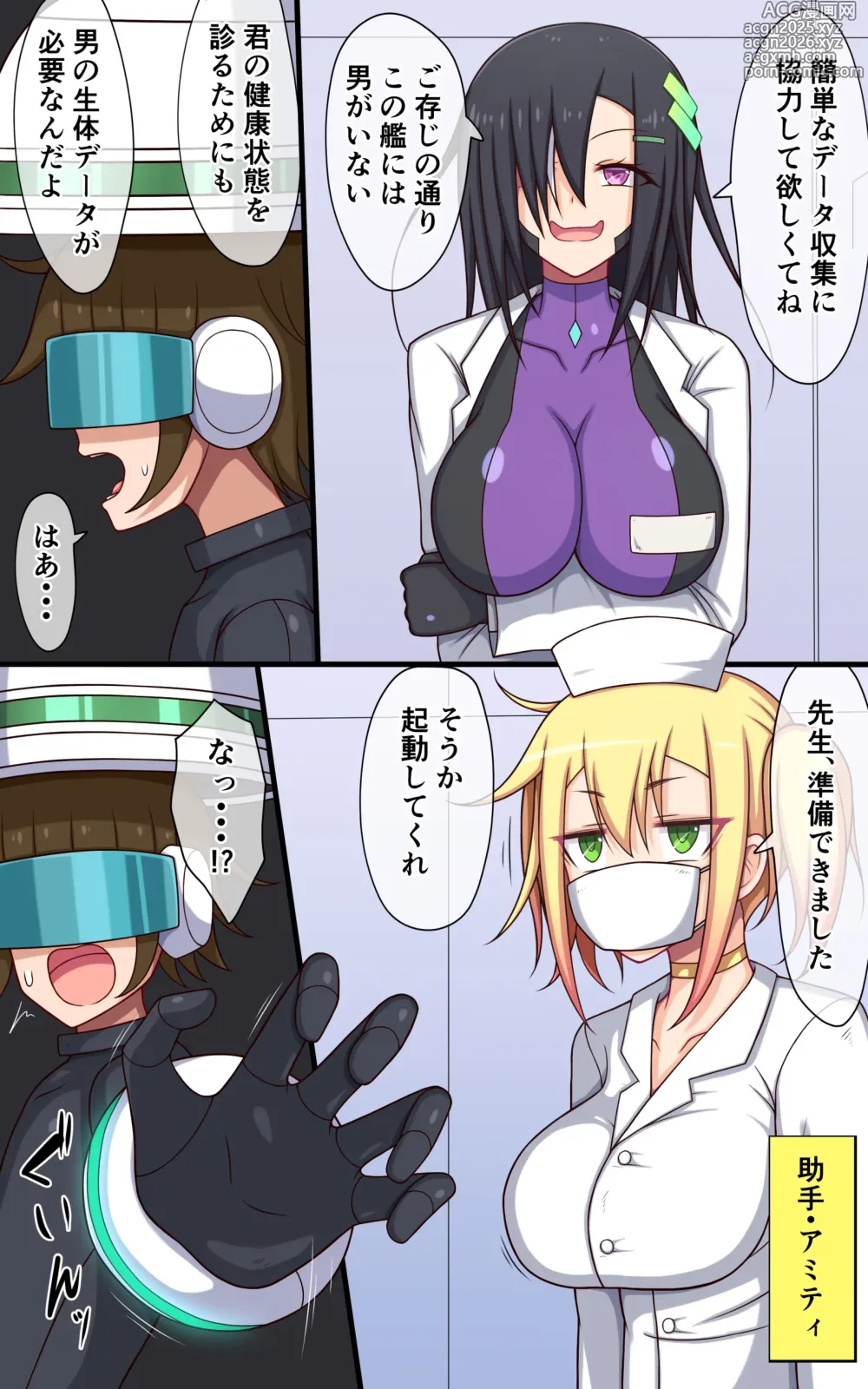 Page 7 of doujinshi Kusuguri Robo-kan Kusuguri Jikkenshitsu de Haran no Ichinichi Hen