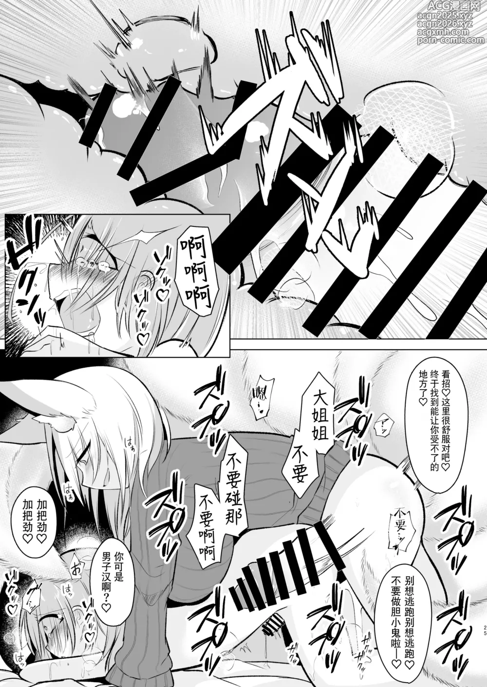Page 25 of doujinshi 和扶她蓝大人线下约炮