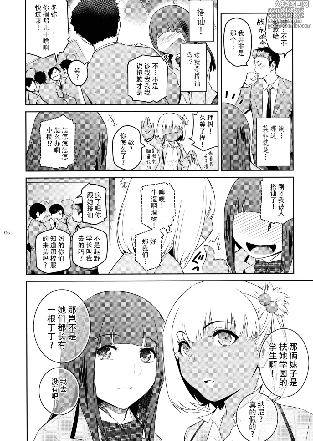 Page 7 of doujinshi 扶她学园！03