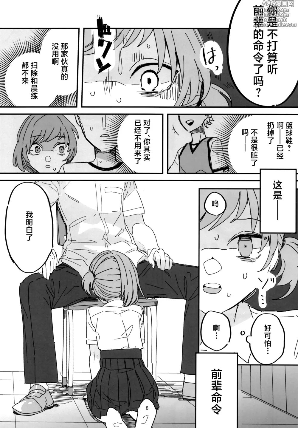 Page 8 of doujinshi Senpai Josou Meirei