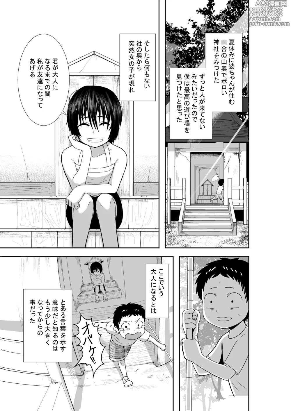 Page 4 of doujinshi Natsu to Sora ~Boku ga Seitsuu Suru made no Tomodachi~
