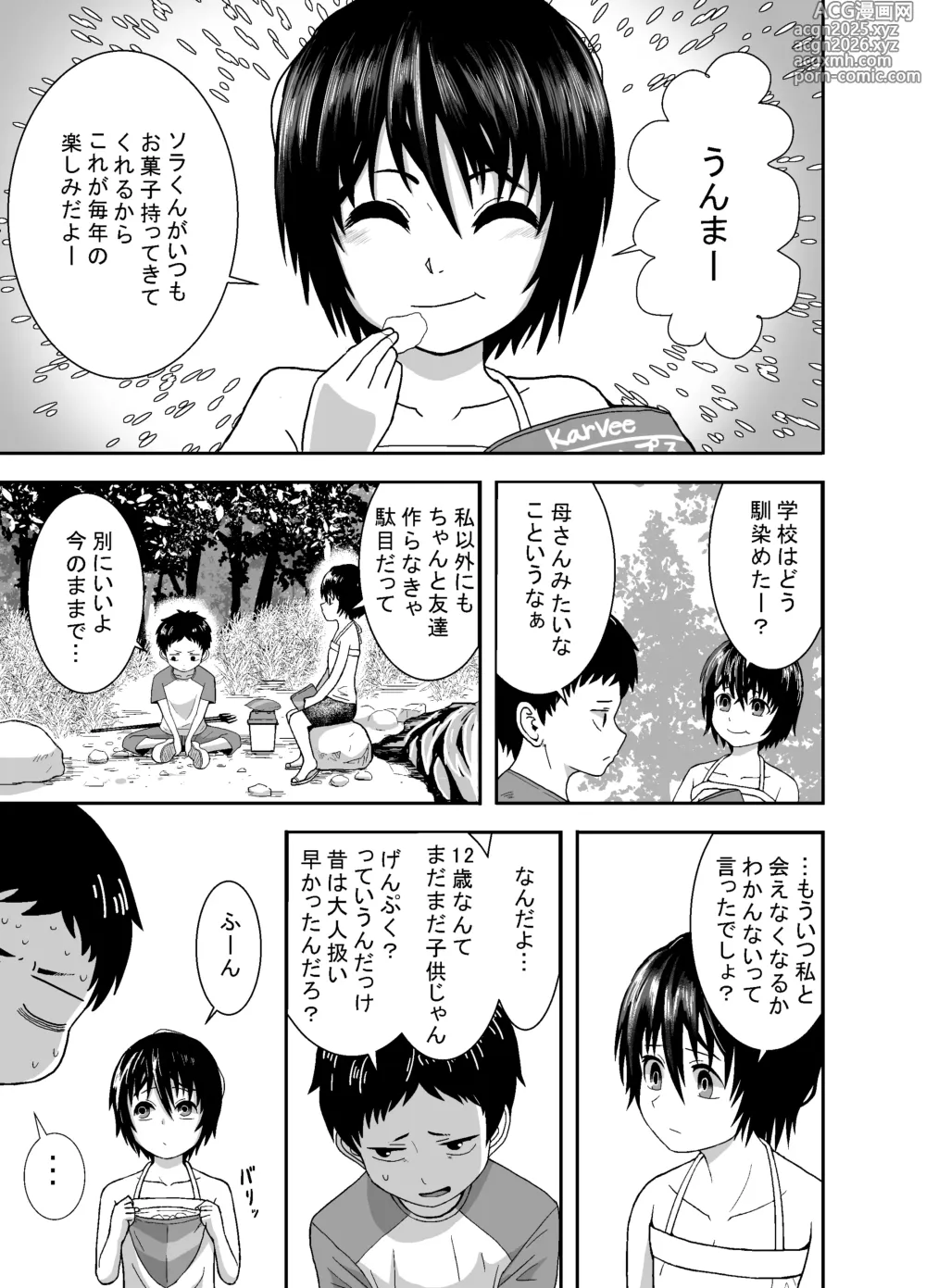 Page 8 of doujinshi Natsu to Sora ~Boku ga Seitsuu Suru made no Tomodachi~