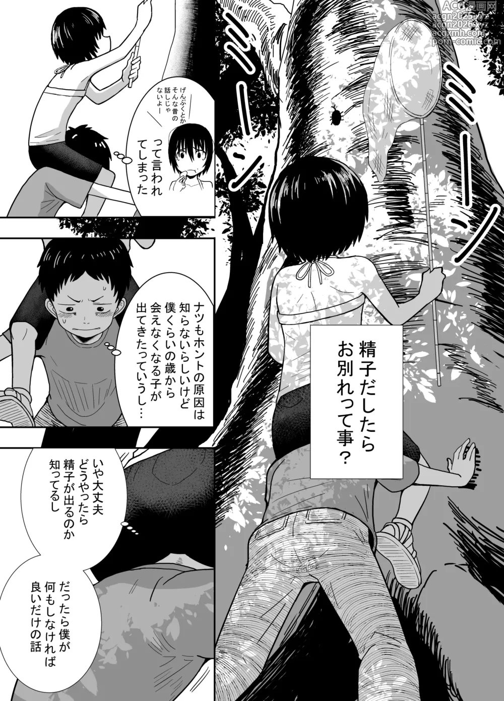 Page 10 of doujinshi Natsu to Sora ~Boku ga Seitsuu Suru made no Tomodachi~