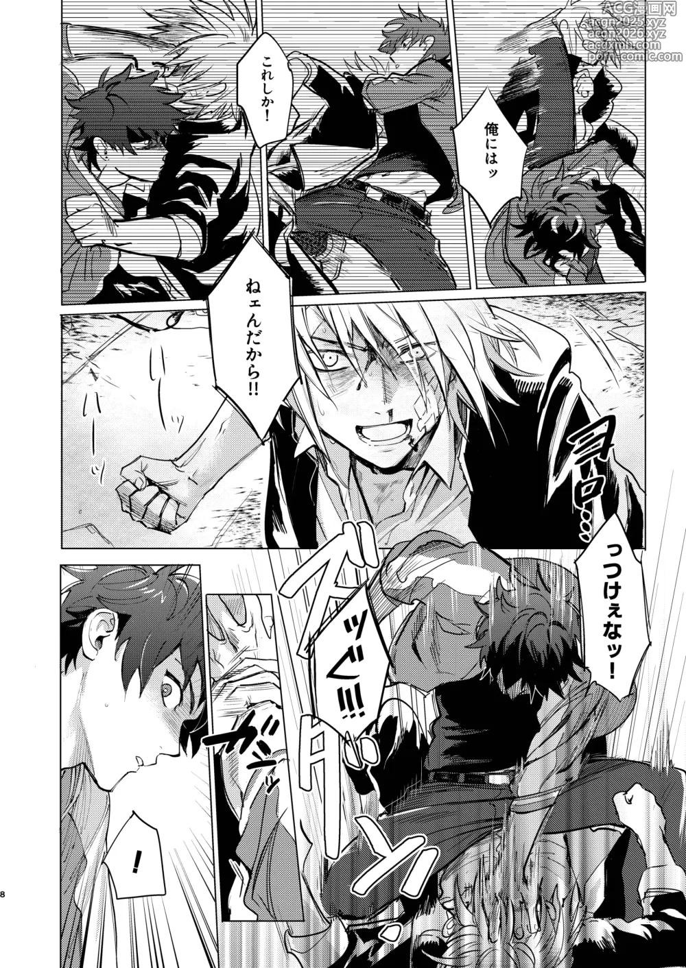 Page 9 of doujinshi Ken Dake Ja Tari Ne Yo!