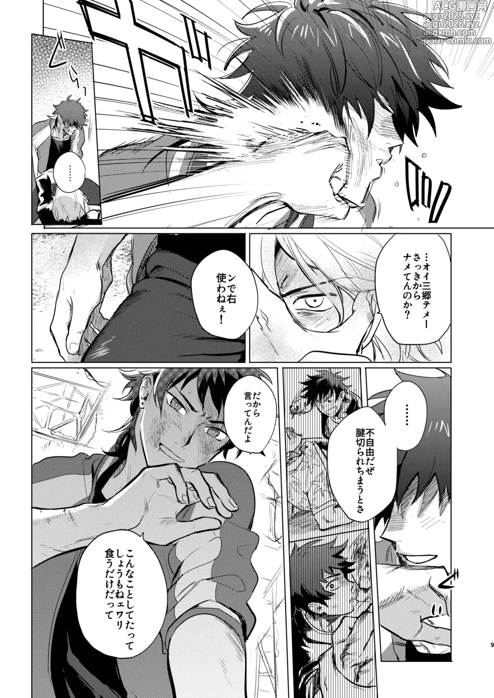 Page 10 of doujinshi Ken Dake Ja Tari Ne Yo!
