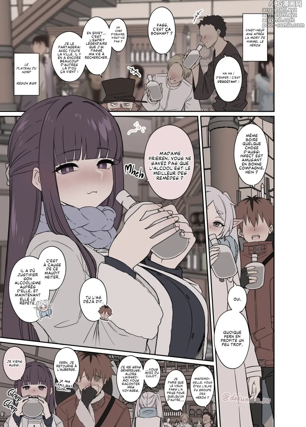 Page 2 of doujinshi Frieren Passe une Très Mauvaise Nuit 
