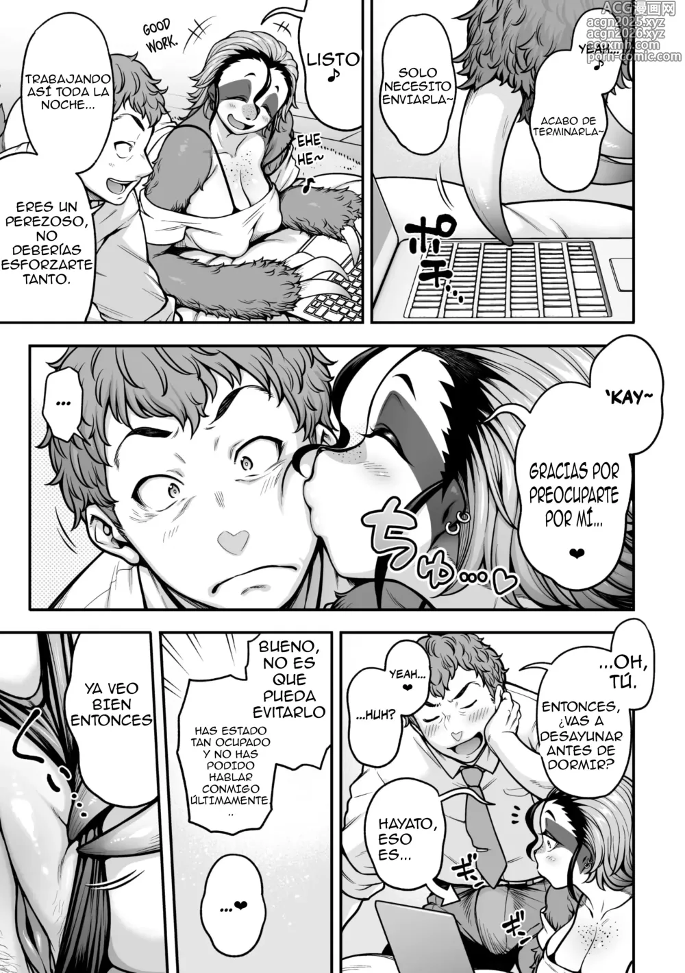 Page 4 of manga Holgazaneando, Derritiéndose, Amando