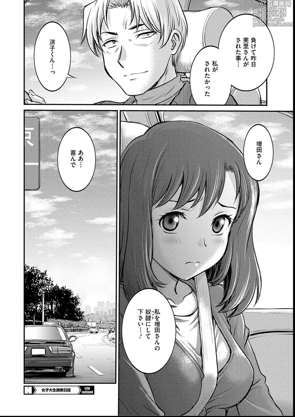 Page 198 of manga Joshi Daisei Choukyou Nisshi ~Ryouko~ 1-11