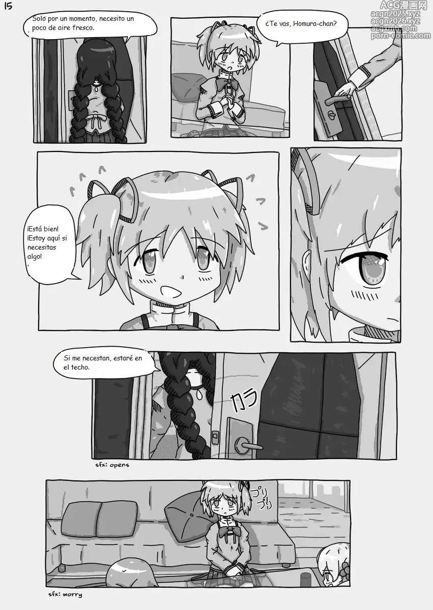 Page 17 of doujinshi Mahou Shoujo Madoka★Magica - Coffee God and Cigarettes (Doujinshi) パンク / Punk