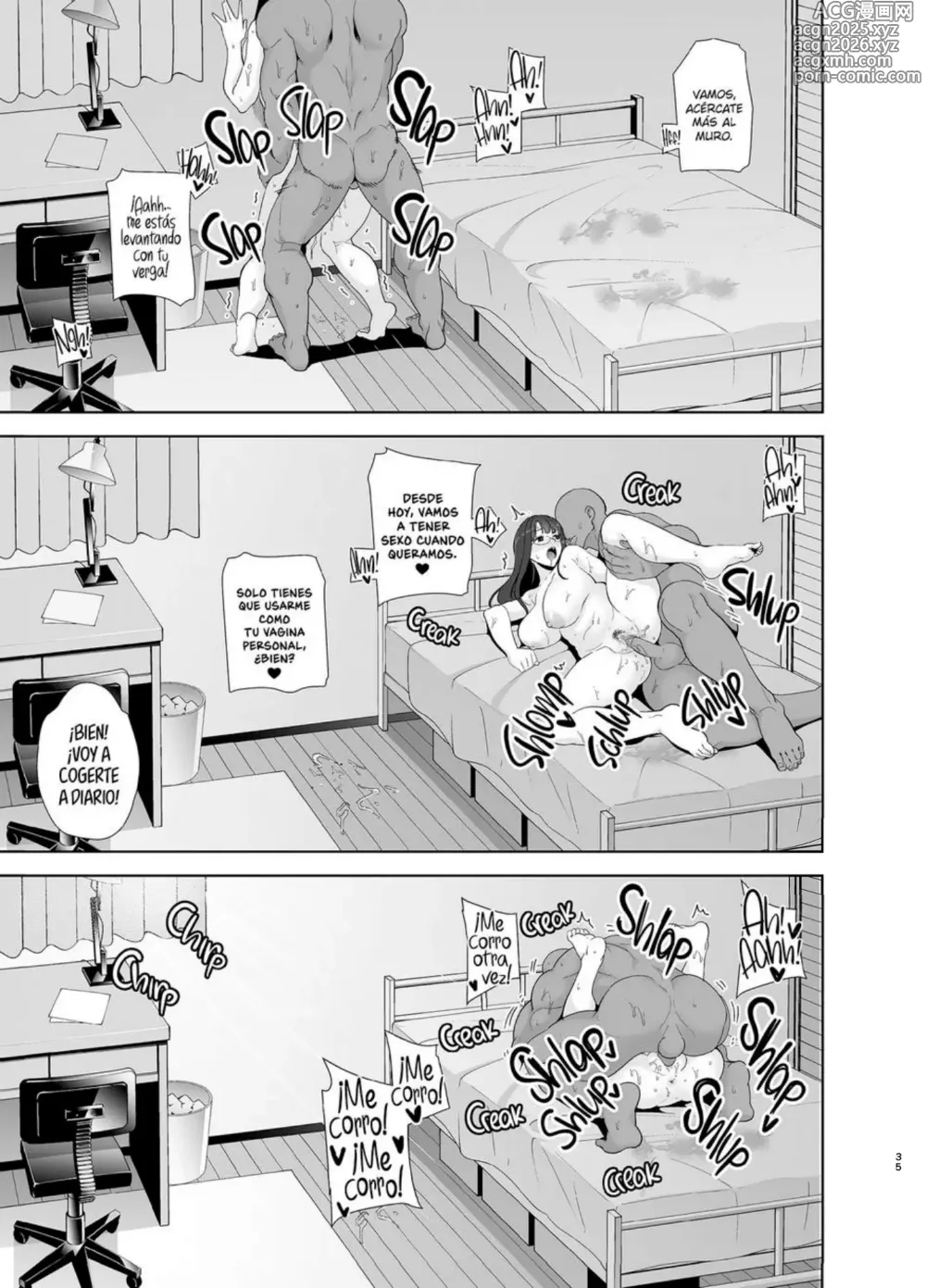 Page 34 of doujinshi Cronicas Oscuras - El Deseo mas Oscuro #1