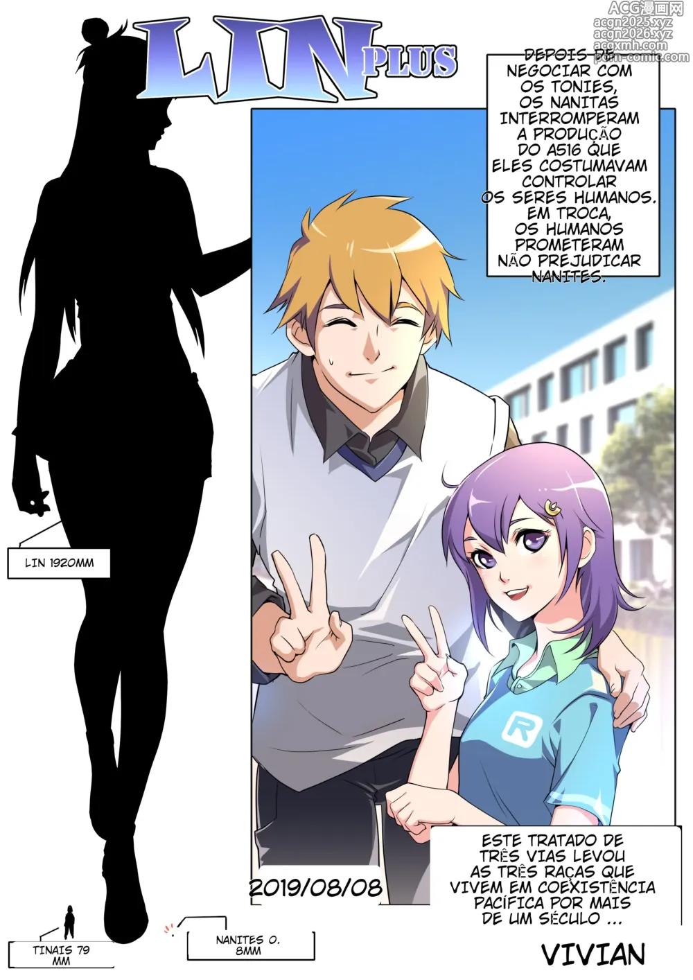 Page 1 of doujinshi VIVIAN  Lin Plus AI TRANSLATE PORTUGUES