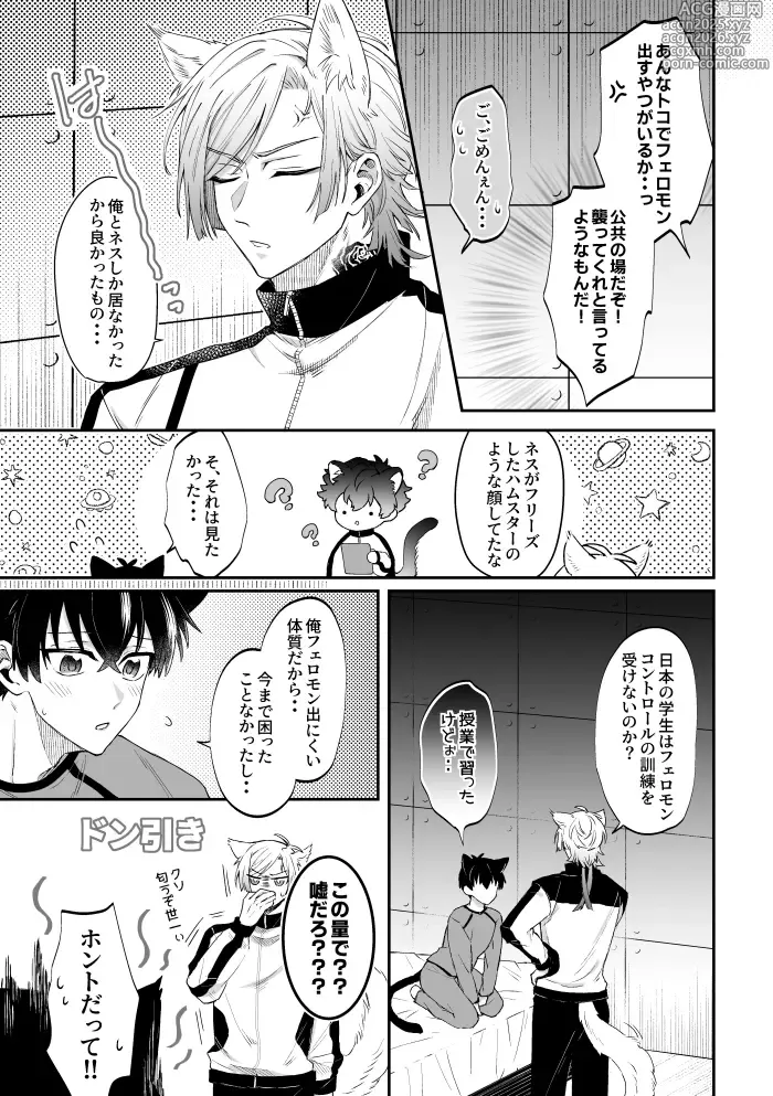 Page 4 of doujinshi Virgin Cat