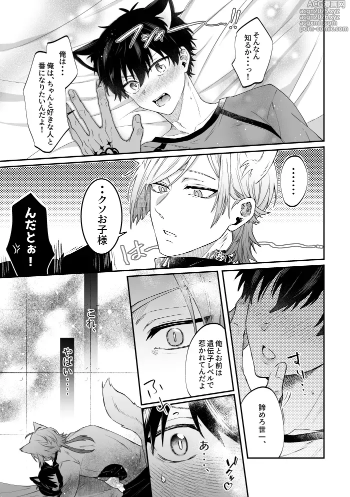 Page 8 of doujinshi Virgin Cat