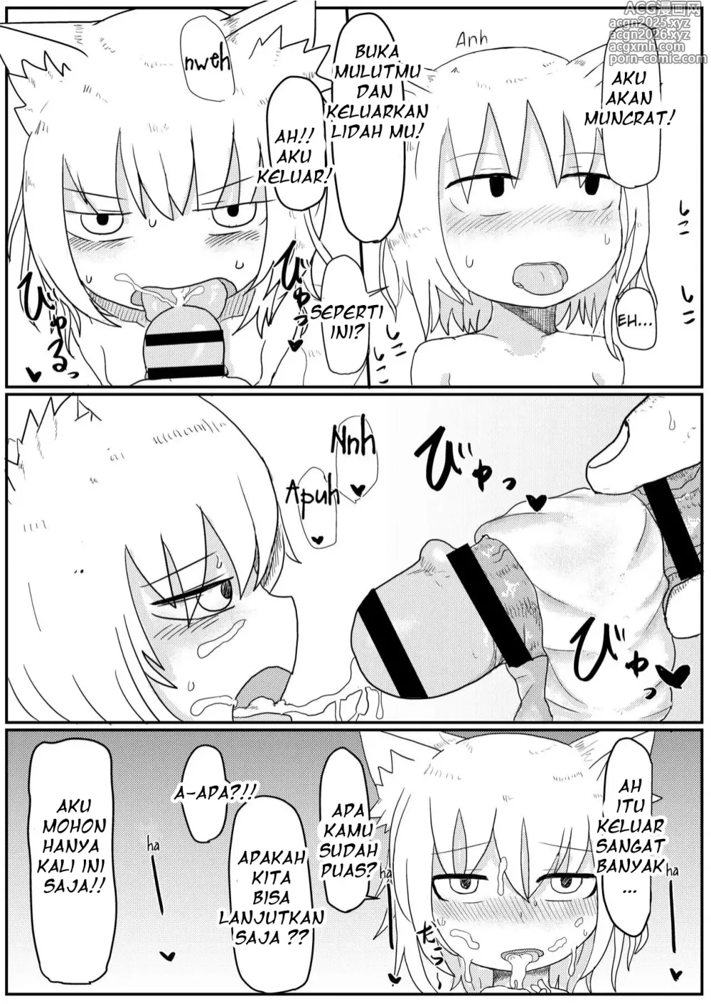 Page 12 of doujinshi Loli Baba Okaa-san wa Oshi ni Yowai