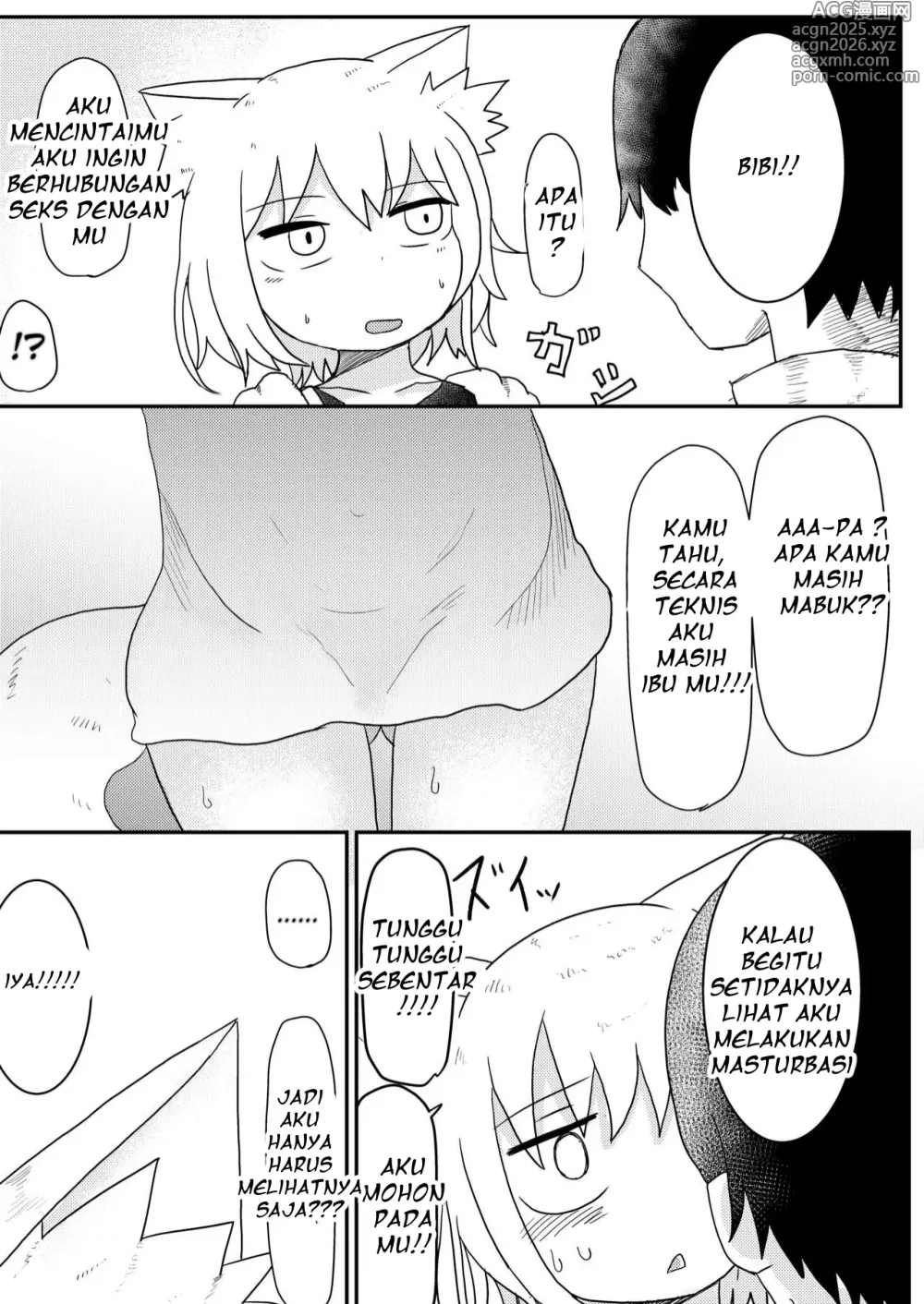 Page 10 of doujinshi Loli Baba Okaa-san wa Oshi ni Yowai