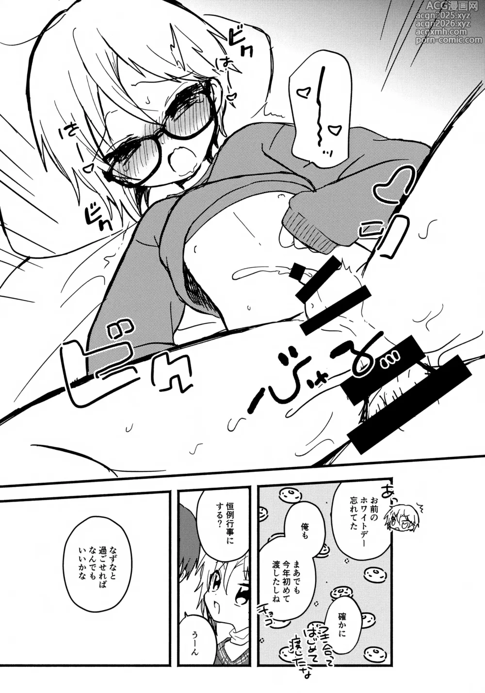 Page 21 of doujinshi Megane wa Sonomama