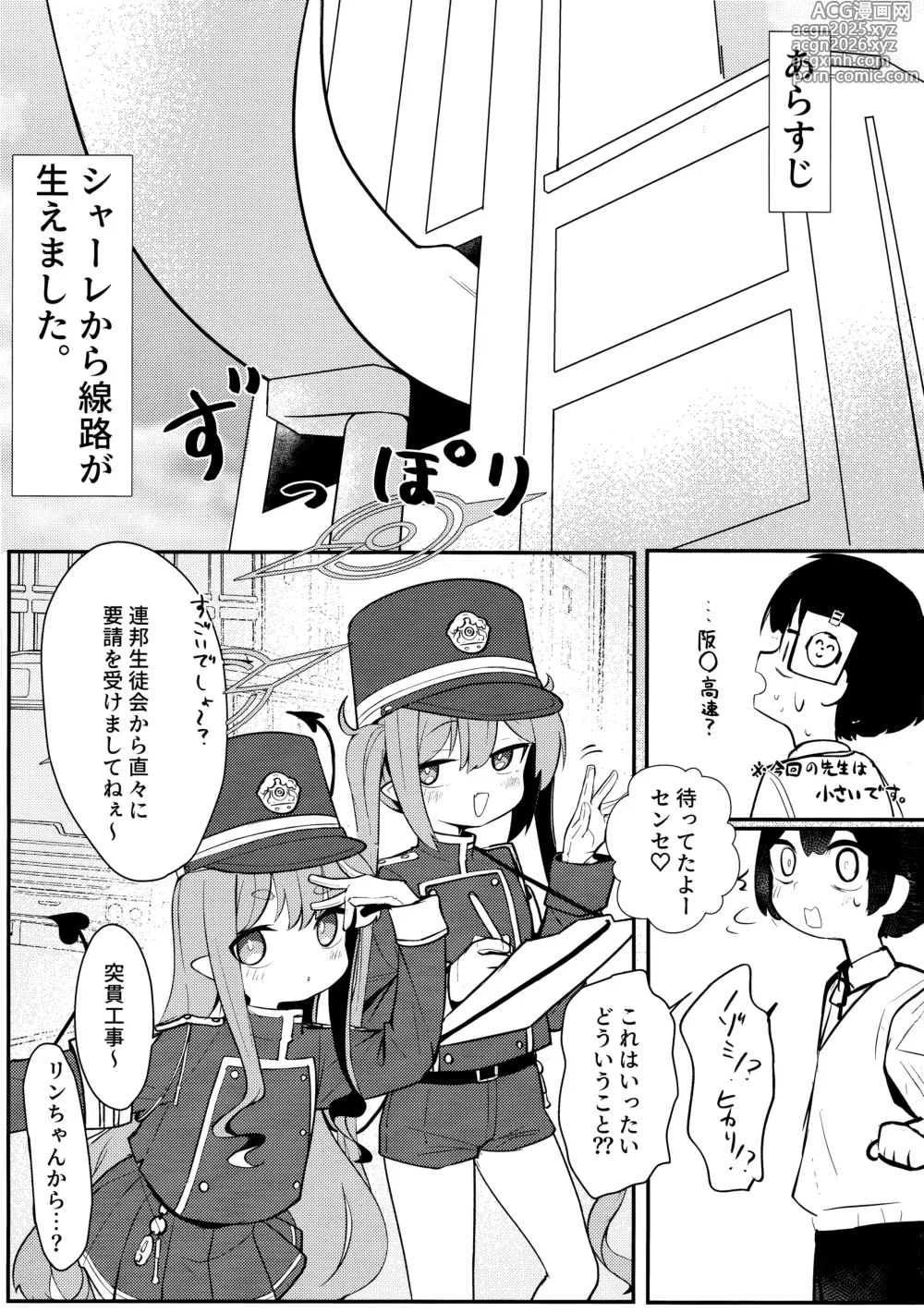Page 2 of doujinshi Shupore!