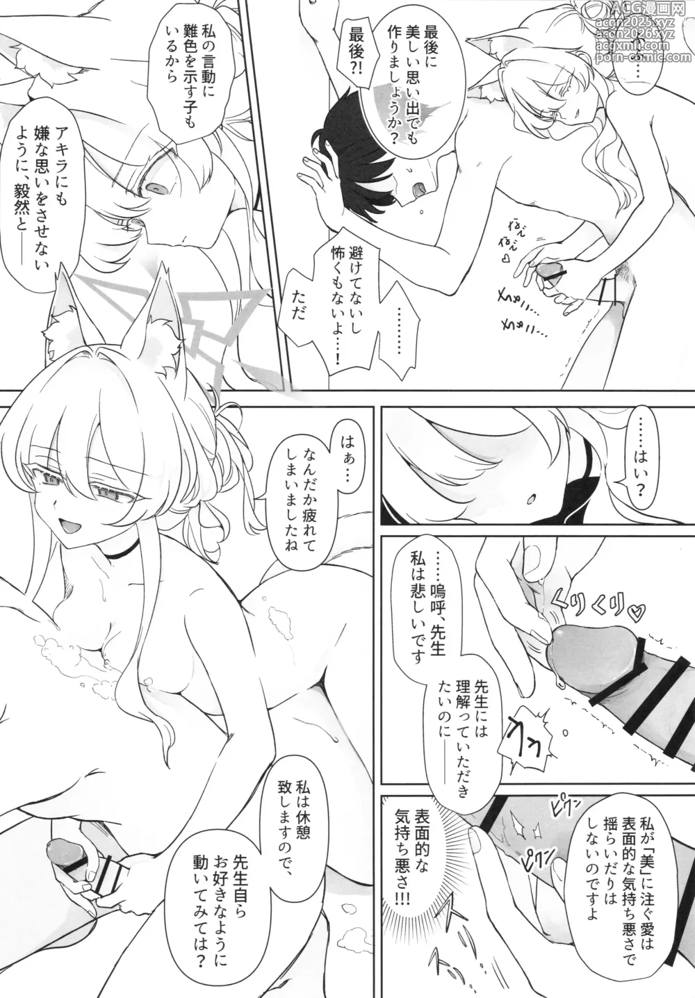 Page 8 of doujinshi Kaitou no Honbun