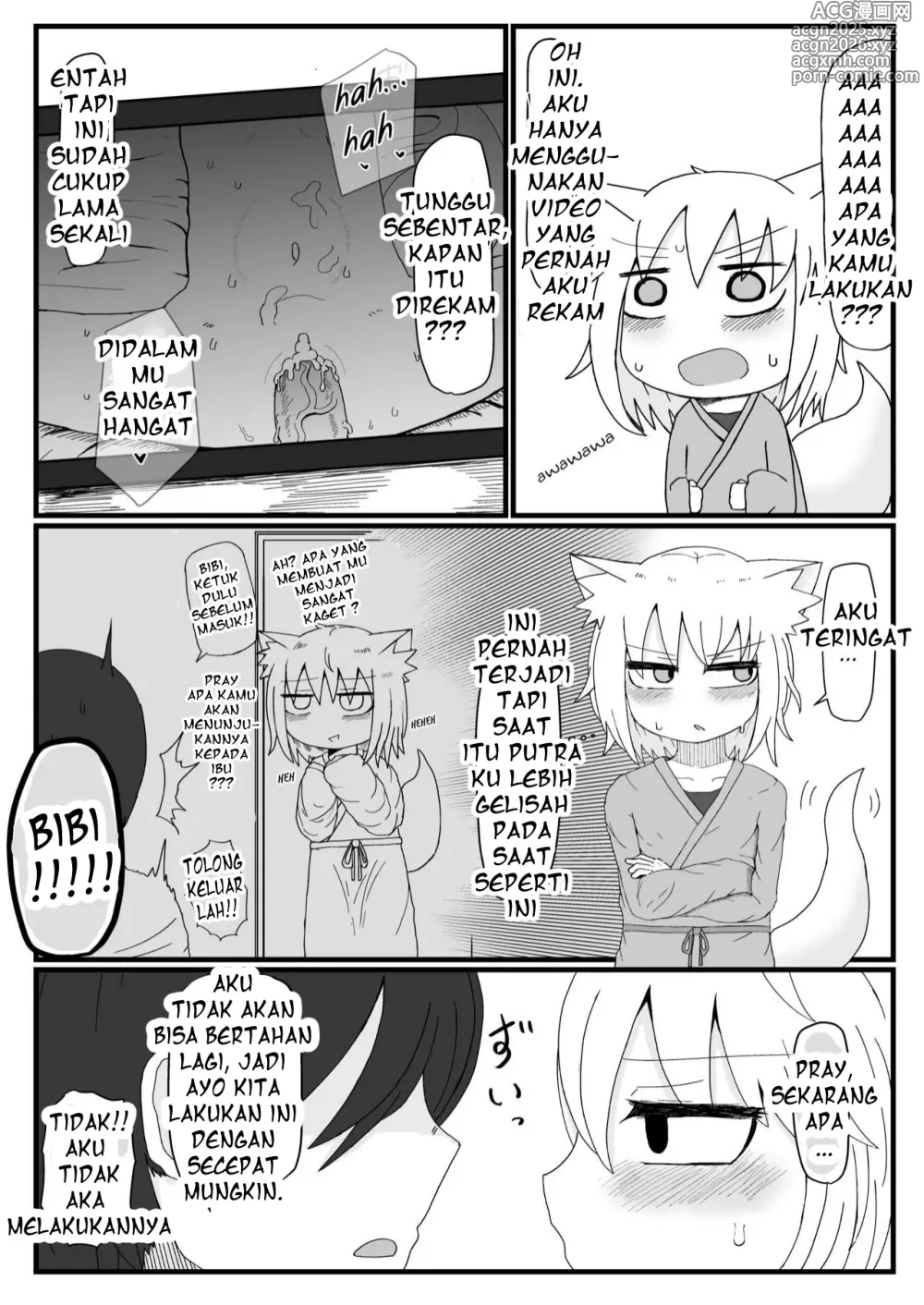 Page 17 of doujinshi Loli Baba Okaa-san wa Oshi ni Yowai 2