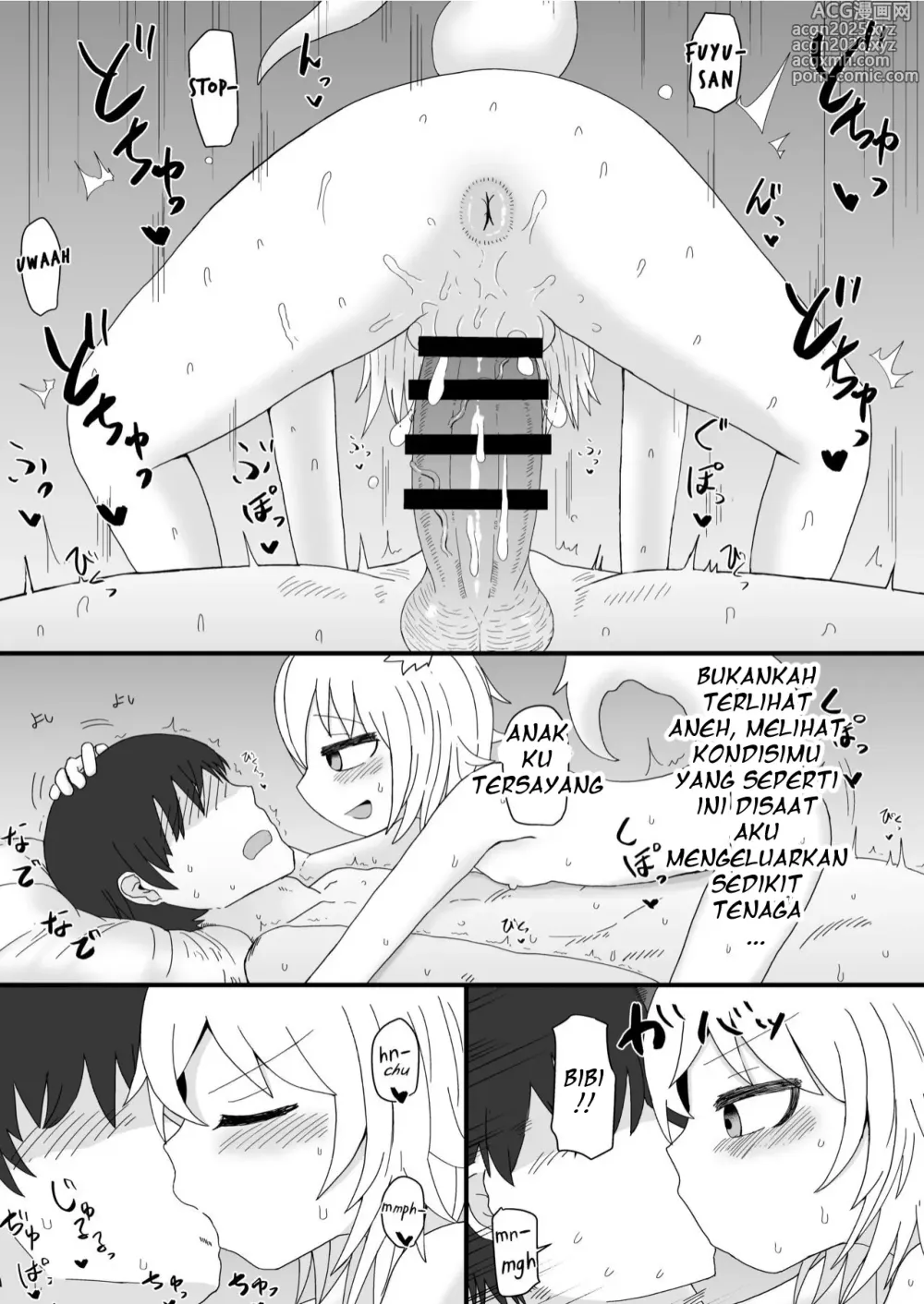 Page 29 of doujinshi Loli Baba Okaa-san wa Oshi ni Yowai 2
