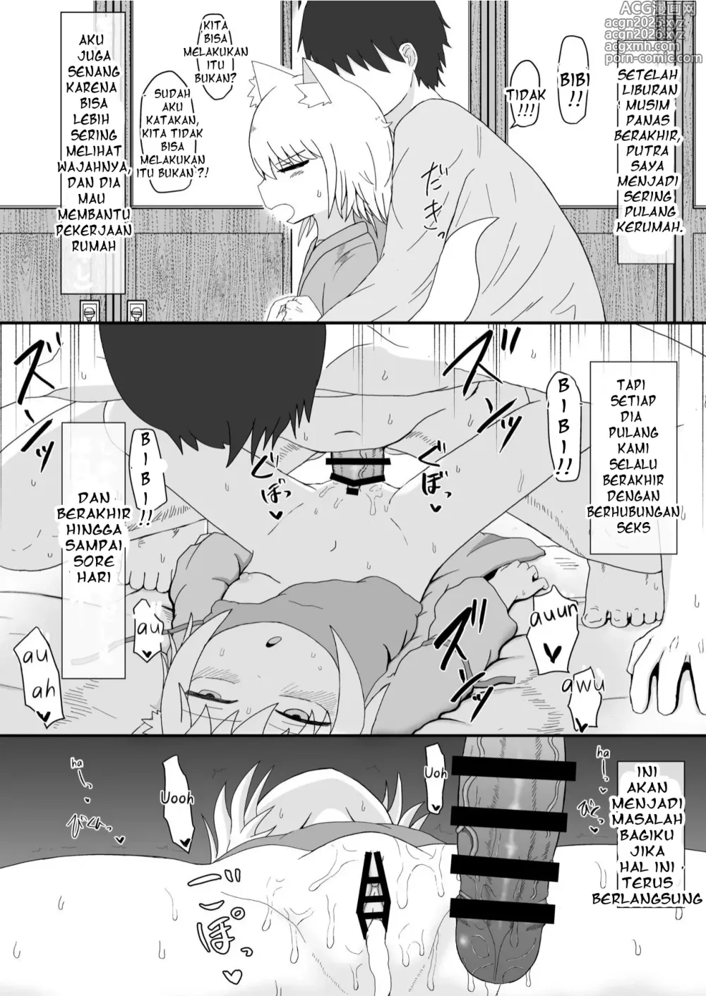 Page 4 of doujinshi Loli Baba Okaa-san wa Oshi ni Yowai 2