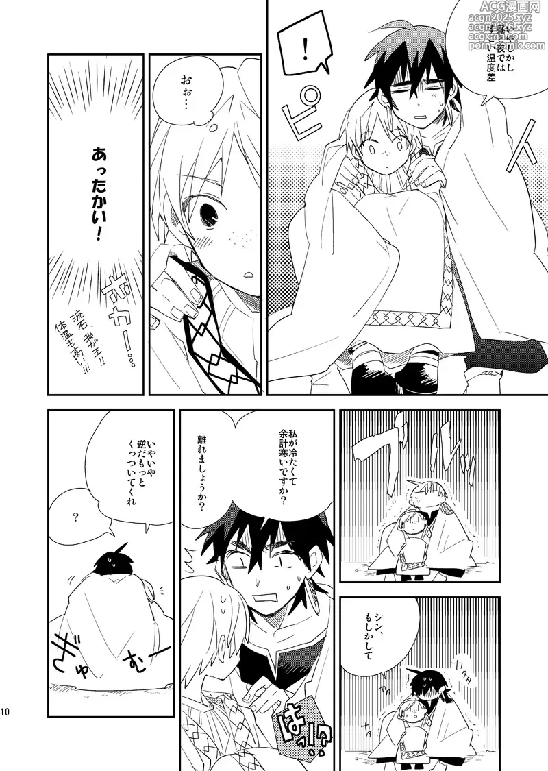 Page 11 of doujinshi Sabaku no Saihate Sabun 0℃