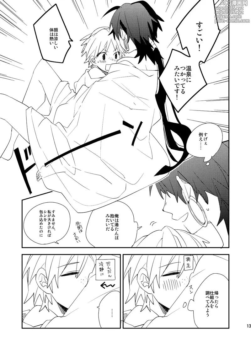 Page 14 of doujinshi Sabaku no Saihate Sabun 0℃