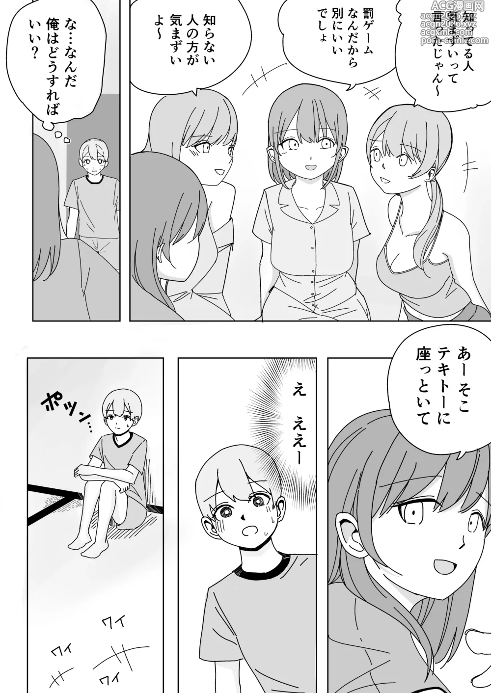 Page 7 of doujinshi Shuugaku Ryokou no Joshi Heya de Uso Ecchi Gokko