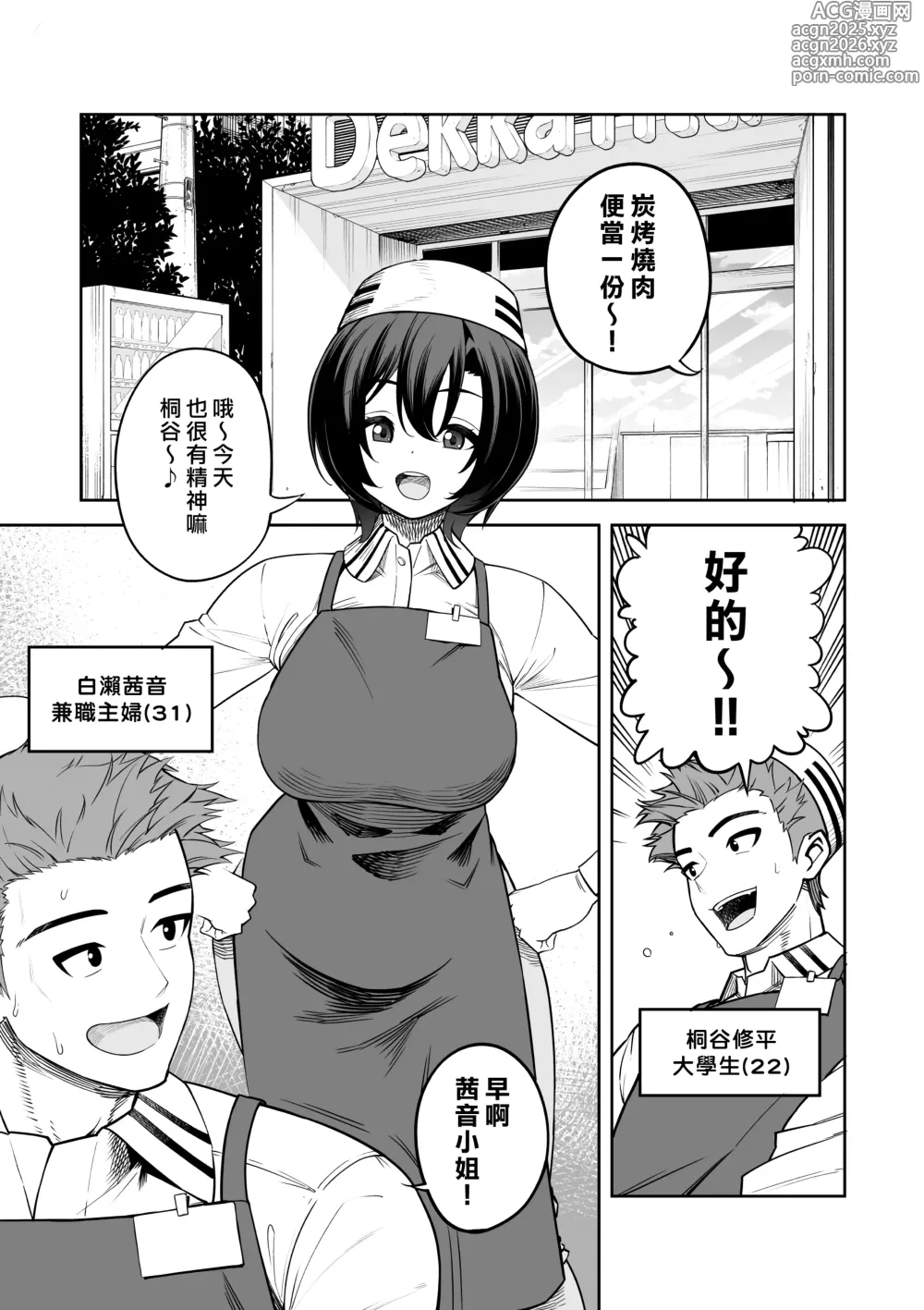 Page 2 of doujinshi 一夜花 ～與人妻損友狂幹一整晚～