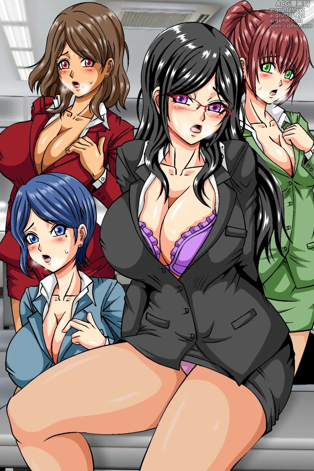 Page 2 of doujinshi Ore no Samen Hoshigaru Bitch Darake no Office ni Kaetara Mainichi Tanetsuke Shihoudai no Harem Gyoumu ni Natta w