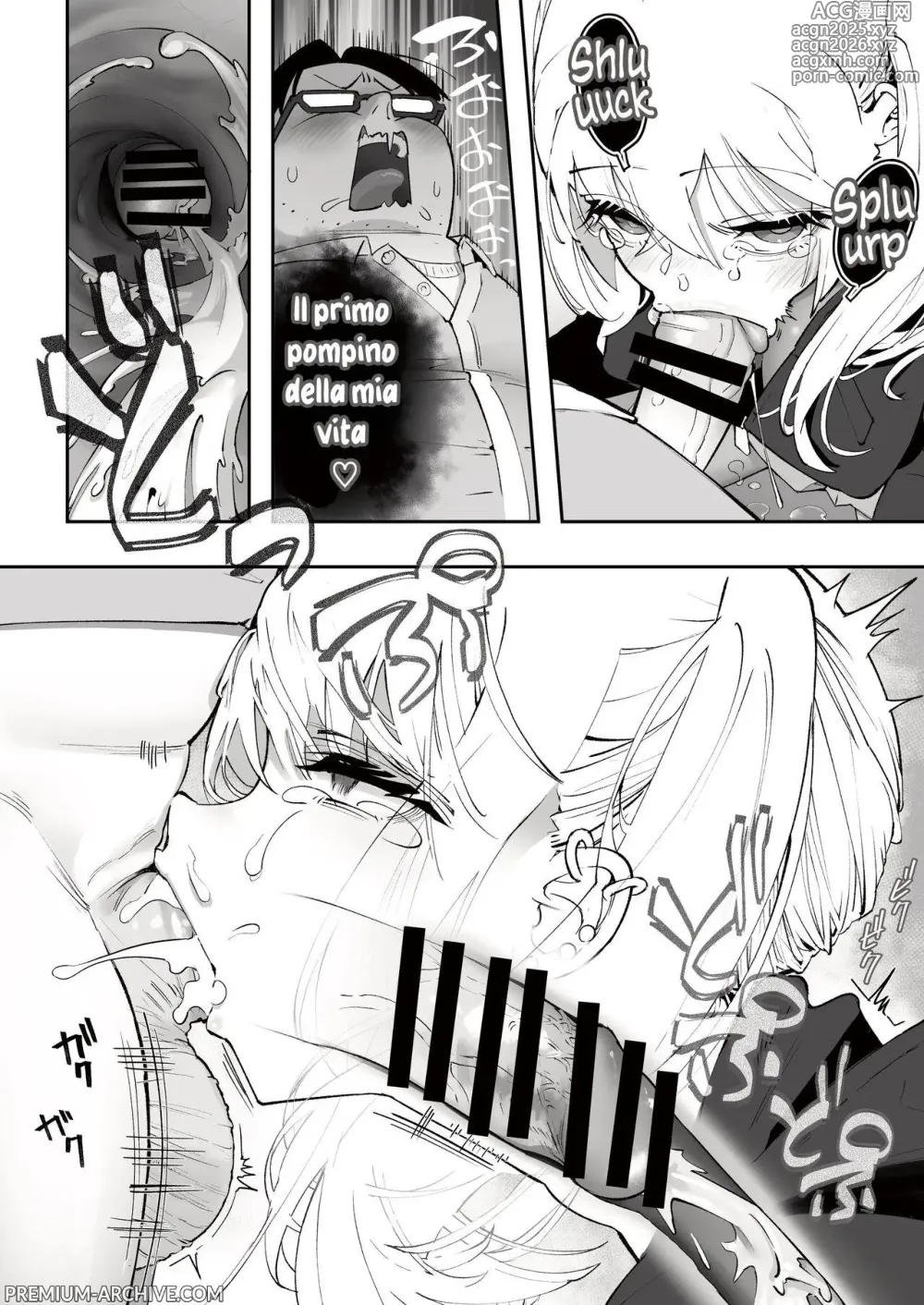 Page 18 of doujinshi La Gal e il Commesso