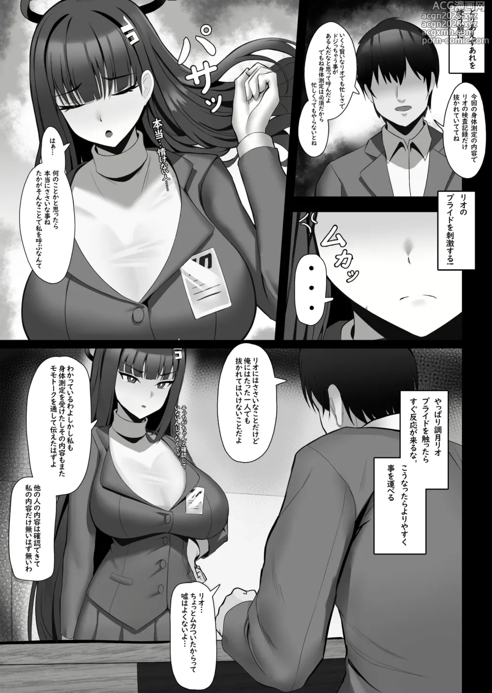 Page 3 of doujinshi 調月リオの常識改変身体検
