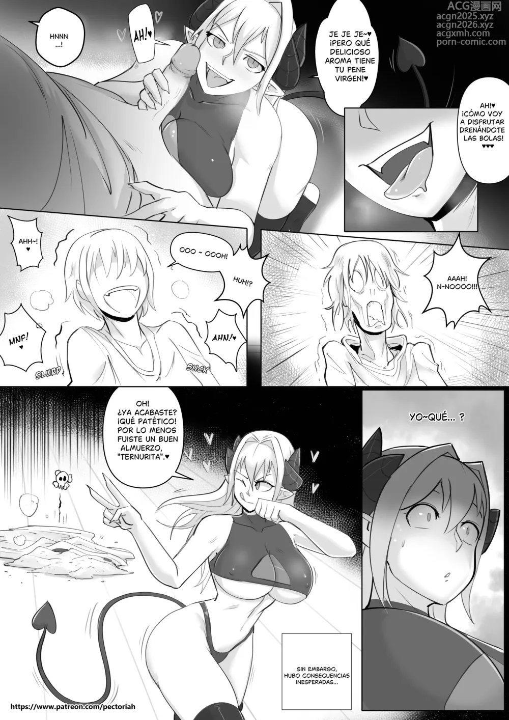 Page 5 of doujinshi Succubus to Omni-Goddess!