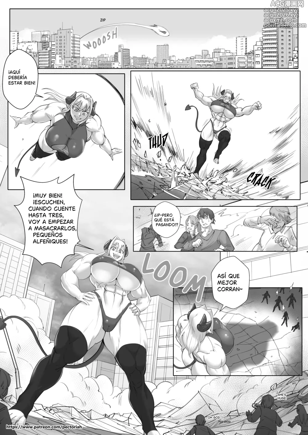 Page 10 of doujinshi Succubus to Omni-Goddess!