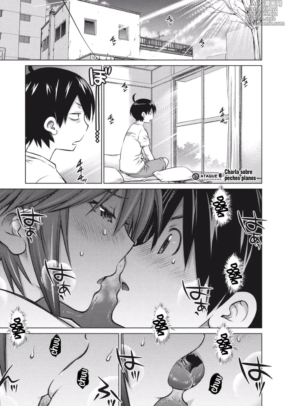 Page 1 of manga Charla sobre pechos planos