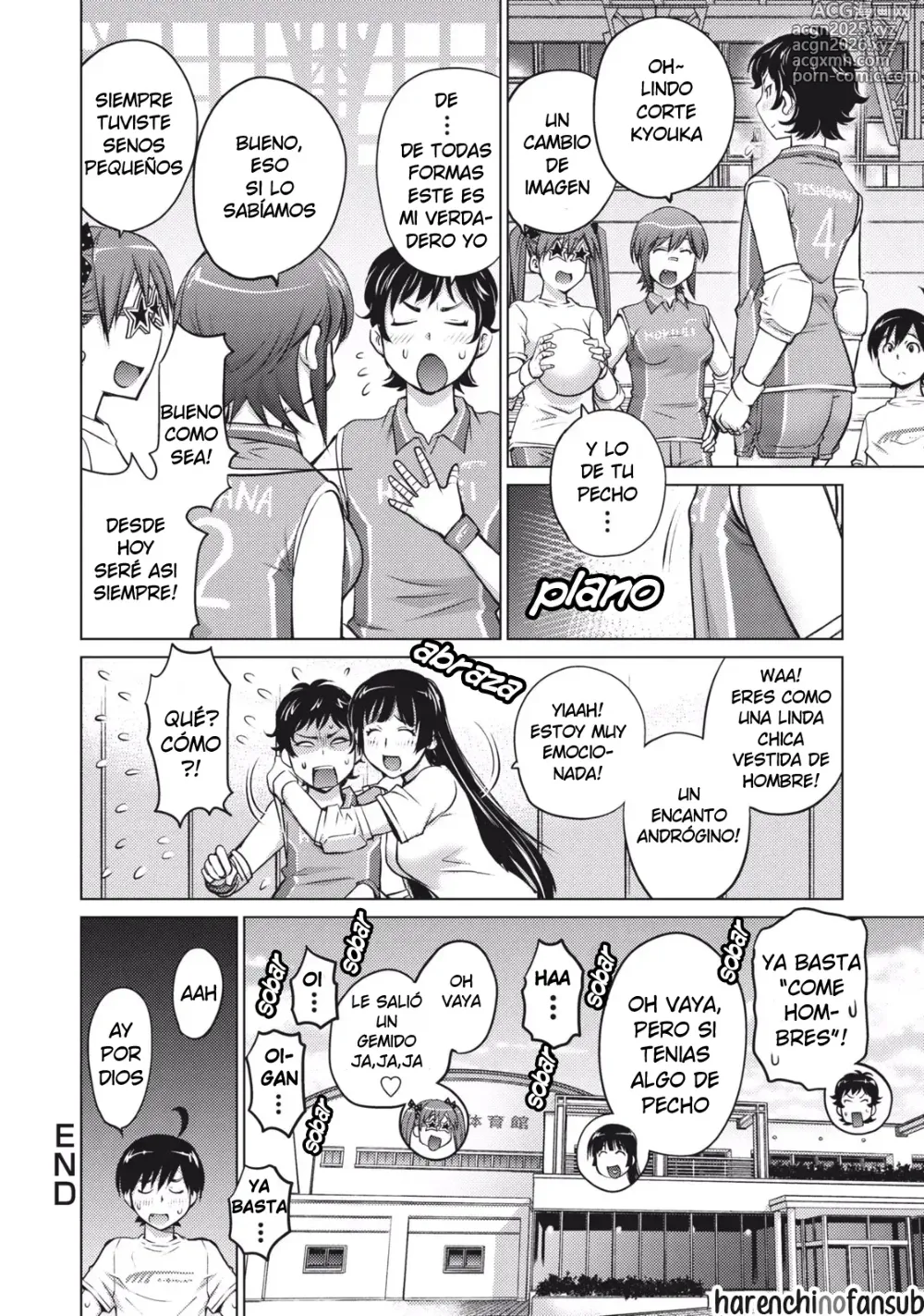 Page 18 of manga Charla sobre pechos planos